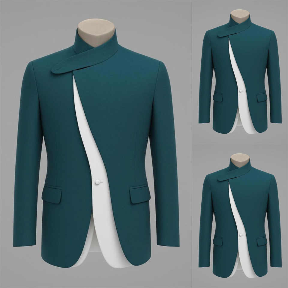 Unique Men'S Formal Wear - Уникальные дизайнерские мужские смокинги: цельный пиджак