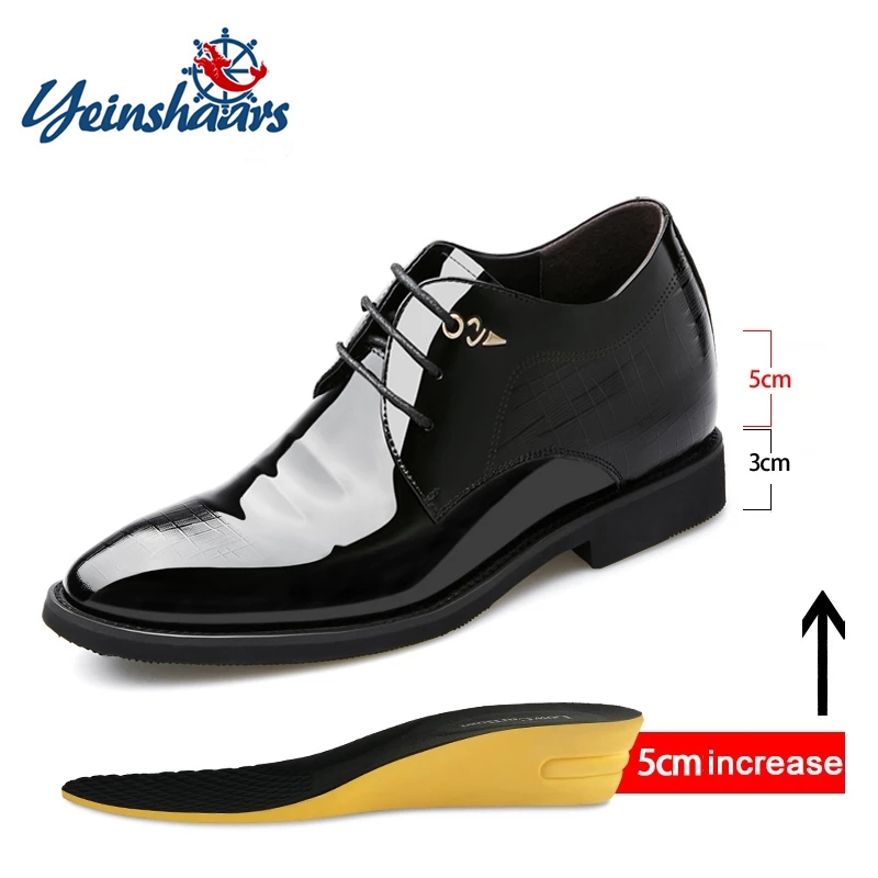 Young Men Formal Wear - Мужские туфли из лакированной кожи, 3/6/8
