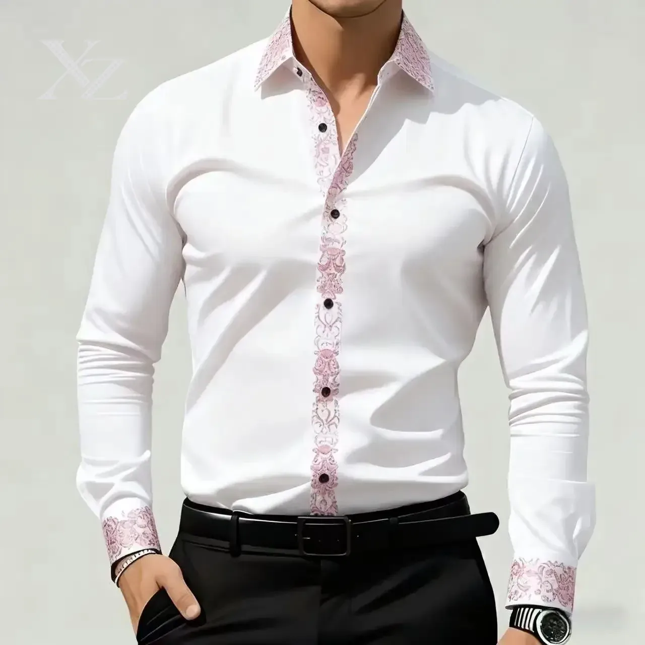 Men'S Formal Ethnic Wear - Мужская рубашка в этническом стиле с