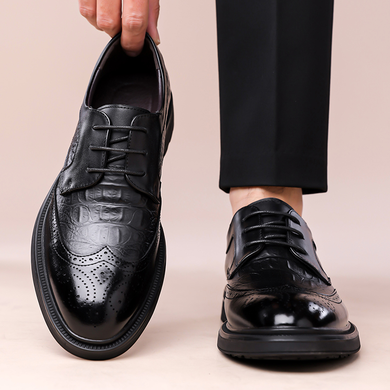 Летние новые кожаные туфли для – обзор и цена Formal Men Office Wear Sandals
