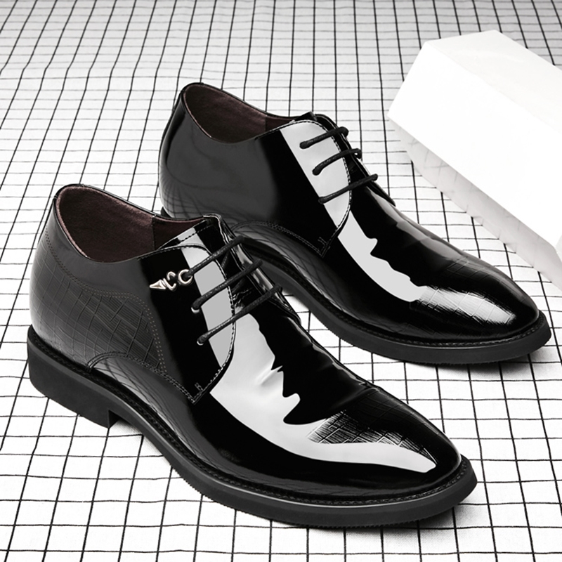 Мужские туфли из лакированной  – обзор и цена Young Men Formal Wear