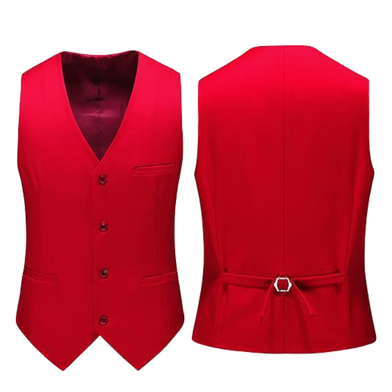 19-цветный мужской жилет, одно – обзор и цена Formal Vest Waistcoat