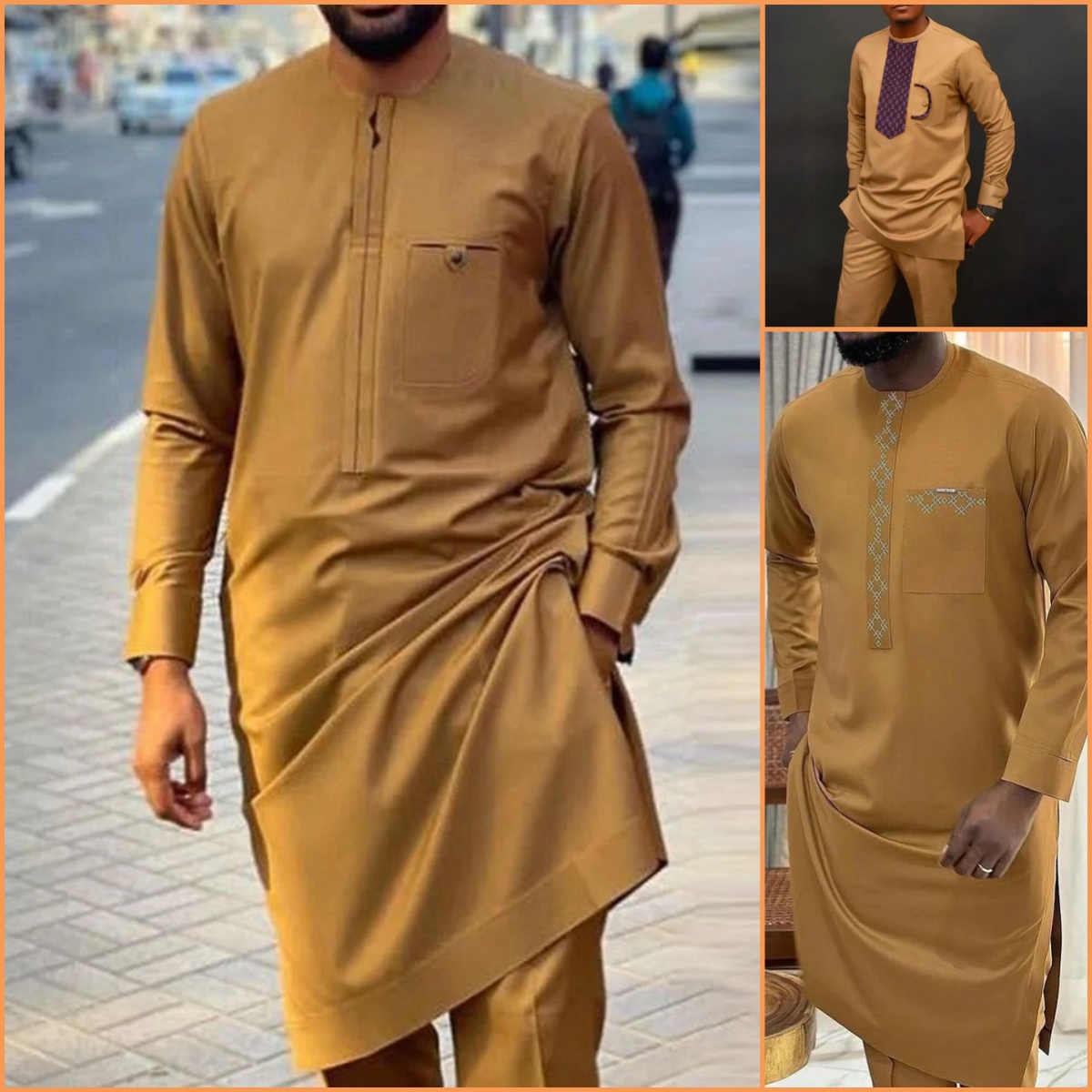 Новинка 2024, Африканский Трад – обзор и цена Young Men Formal Wear