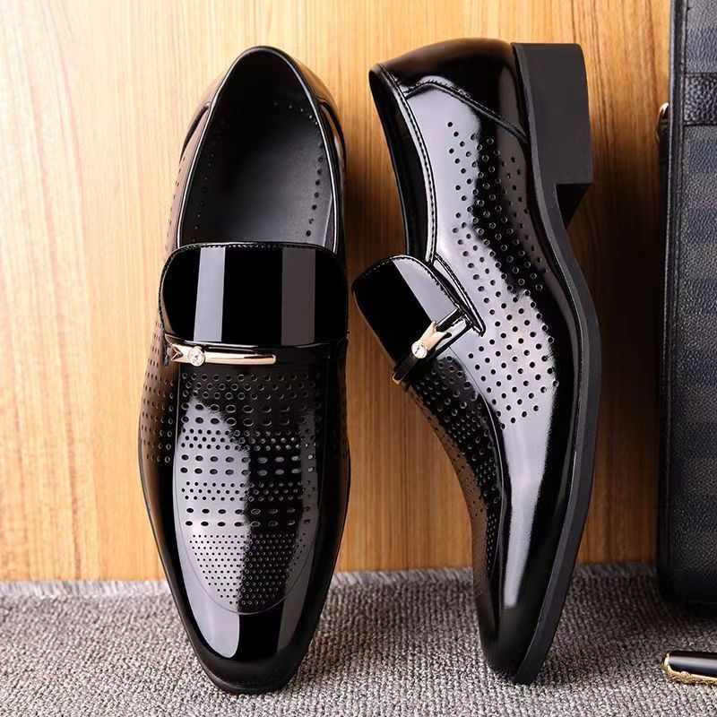 Летние новые кожаные туфли для – обзор и цена Formal Men Office Wear Sandals