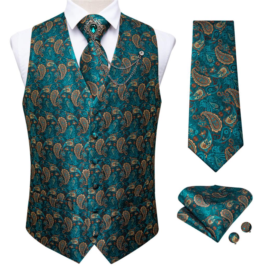 Новый мужской жилет для смокин – обзор и цена Formal Vest Waistcoat