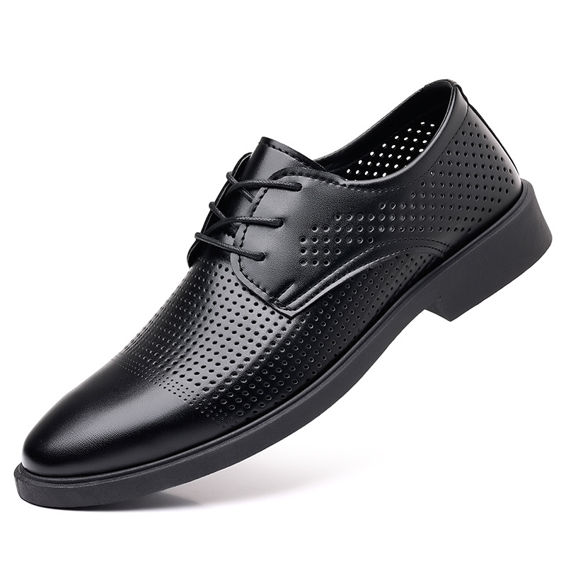 Новые летние кожаные туфли, му – обзор и цена Formal Men Office Wear Sandals