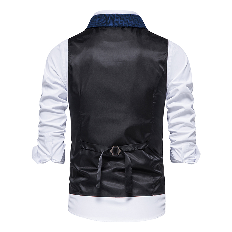 Мужской костюмный жилет в елоч – обзор и цена Formal Vest Waistcoat
